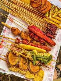 Delicious & Budget-Friendly!🔥 Chengdu-Style Skewers in Guangzhou — Only ¥20 Per Person!