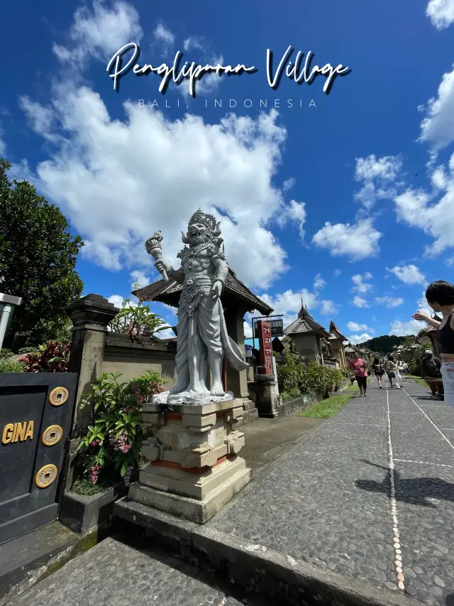 🇮🇩 Penglipuran Village in Bali, Indonesia 