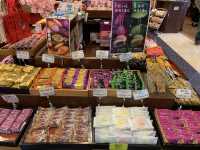 🛍️ Snack, Sip & Shop at Okashigoten Kokusai Street Matsuo!