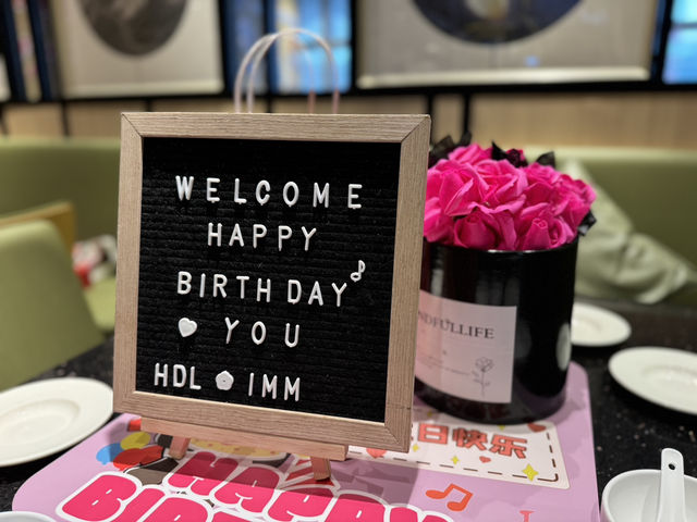 🎉 Birthday Bliss at Haidilao IMM – Hotpot with Heart