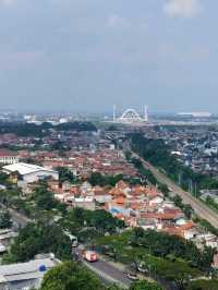 Grand Al jabar mosque, japanese and Netherlanies cave bandung 