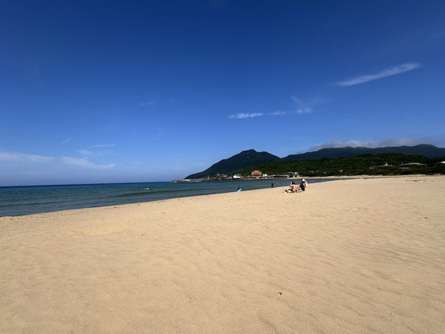 福隆沙灘🏝️最美海岸星巴克咖啡