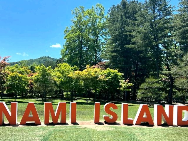 Exploring NamiNara Republic at Nami Island, Korea