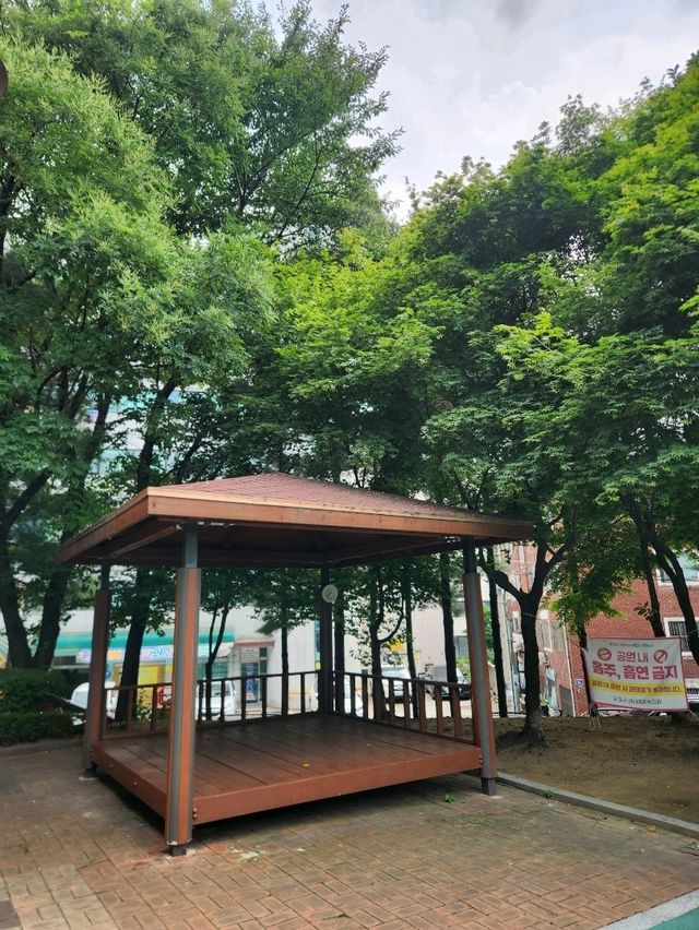 🌳잠시 휴식하기 좋은 군포 금정동 작은공원, "느티울어린이공원"🌳