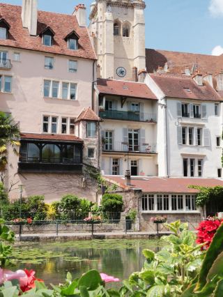 A Picturesque Village: Dole in the Jura Region of France