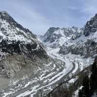 นั่งรถไฟชมธารน้ำแข็งMontenvers-Mer de Glace
