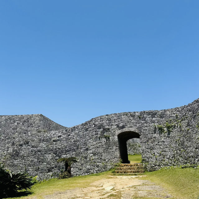 Ancient Walls & Blue Skies: A Walk Through Zakimi Castle Ruins