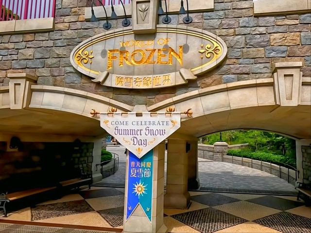 The Kingdom of Arendelle comes to life in Hong Kong Disneyland