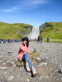 冰島南邊-斯科加瀑布（Skogafoss）