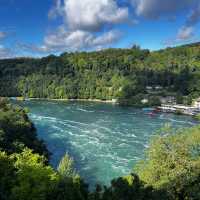 Magical Mid-Morning at Rhine Falls 🇨🇭Switzerland🛥️ 