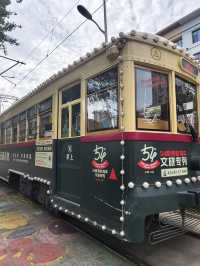 走!去長春紅旗街散步乘坐百年復古電車穿越都市叢林