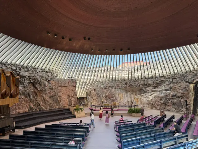 Temppeliaukio Church in Helsinki