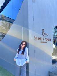 ร้านกาแฟ Black shot @มาบข่า ระยอง