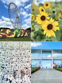 🎨 Art Meets Nature at Kasai Rinkai Park