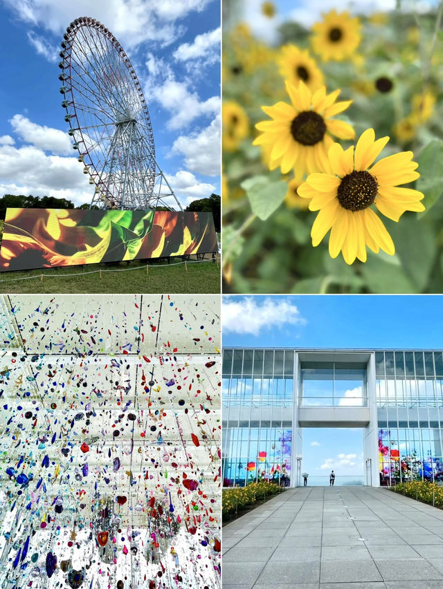 🎨 Art Meets Nature at Kasai Rinkai Park