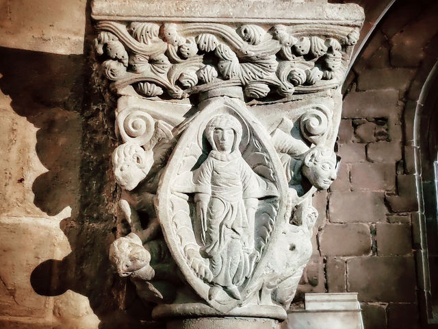 Solo in a Geometric Marvel: Sainte-Marie de Rieux-Minervois