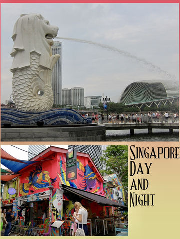 Singapore Day & Night — Where Culture Meets Cosmic Light 