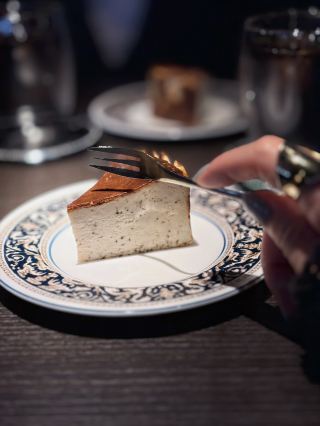 ＼ A must-try Basque cheesecake for tea lovers ／.