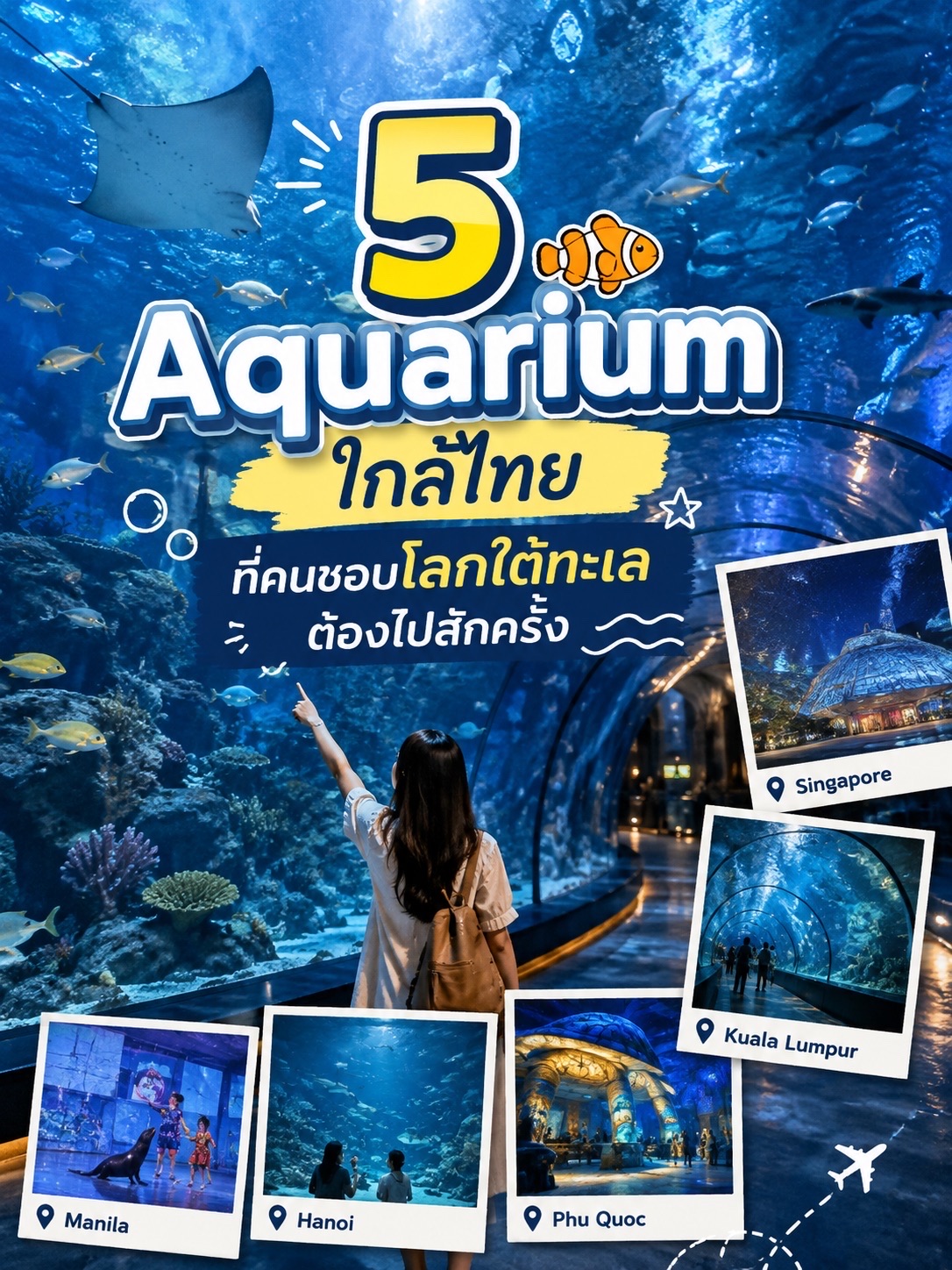 5 Incredible Aquariums Near Thailand Every Marine Life Lover Should Visit