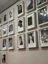 Wall of fame at the lounge 