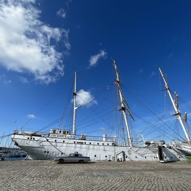 Gorch Fock I .. A lot of ship…A lot of food