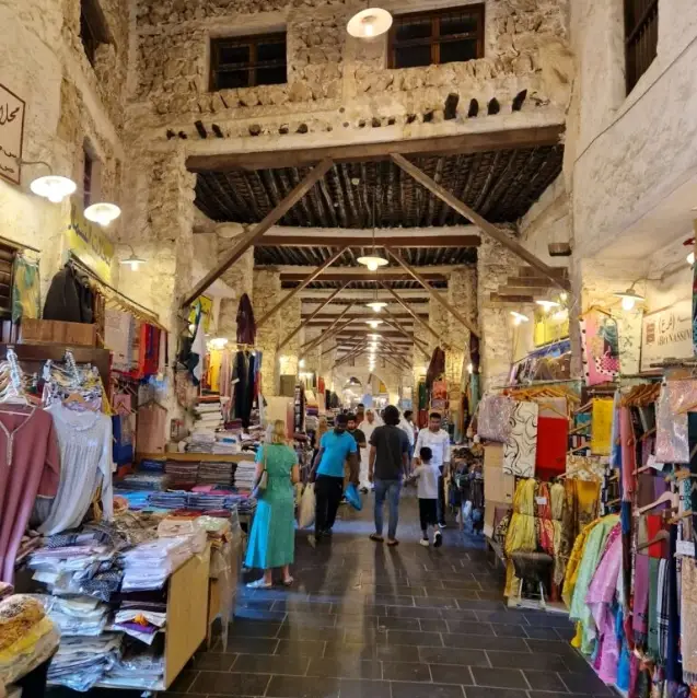 🐪🌴 Discover the Charm of Souq Waqif in Doha! 🛍️✨