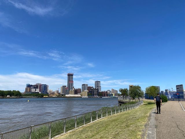 North Greenwich Pier: Where Modernity Meets the River Thames