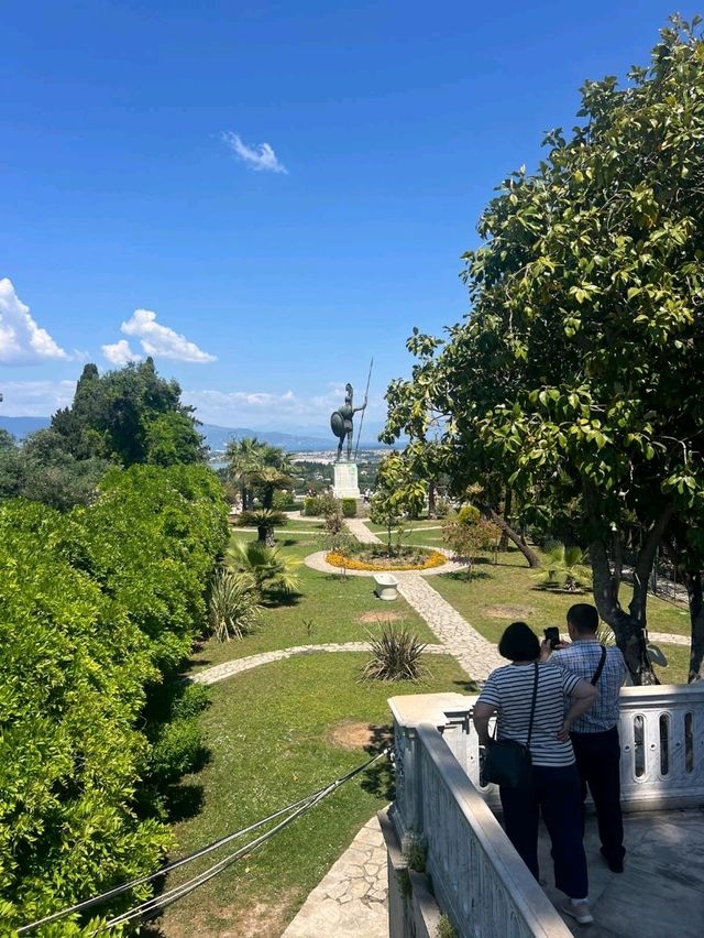 Achillion Palace where princess Sissi iof Austria lived. 