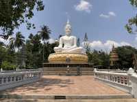 Beautiful temple by the coast