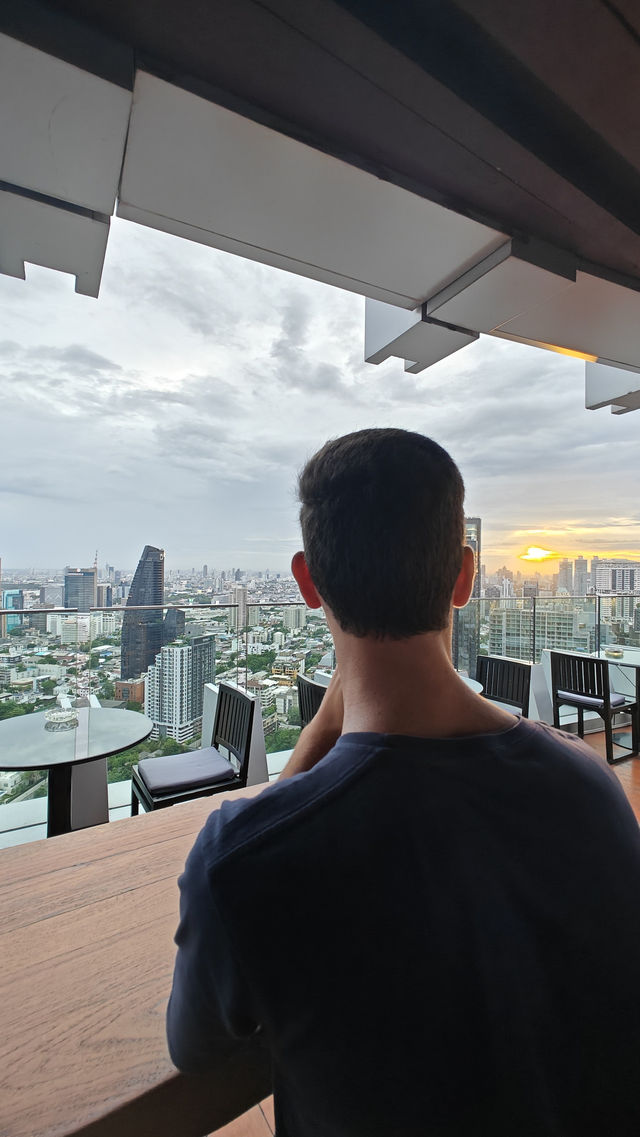 Sunset Magic at Bangkok Marriott Hotel Sukhumvit 🌇✨