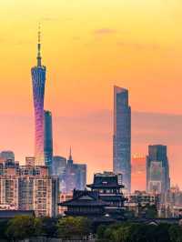 Skyline magic at Canton Tower💫