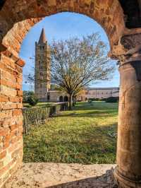 🏛 Pomposa Abbey: A Romanesque Treasure of Art and Silence 🇮🇹✨