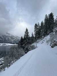 ❄️🏔️ Winter at Haldensee, Tirol – Where the Alps Whisper in Snow 🏔️❄️
