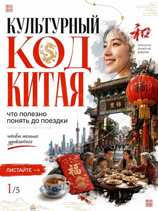 Культурный код Китая: что полезно понять до поездки, чтобы меньше удивляться 🇨🇳