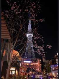 🌌🌉 Sky City! Enjoy the stunning Nagoya night view with the fusion of time and space! 🚣‍♂️🛬
