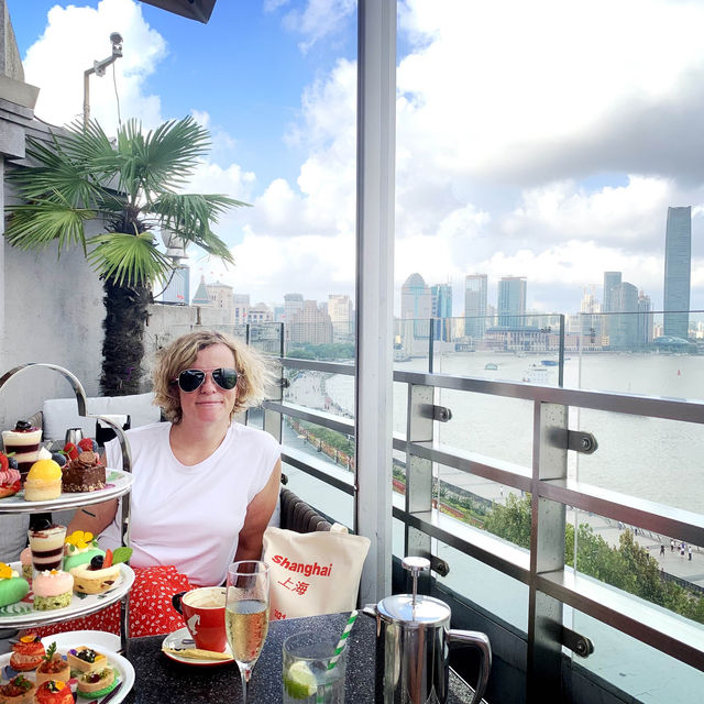 Afternoon tea with a view ☕️☀️