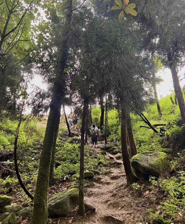 都江堰雲華山簡直是神仙住的地方