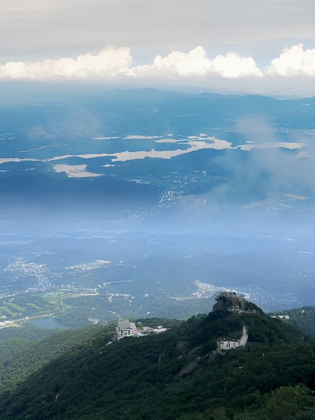 惠州羅浮山，簡直就是人間仙境啊！山上的風景美不勝收