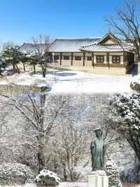 首爾旅行｜白雪覆蓋下的梨花女子大學