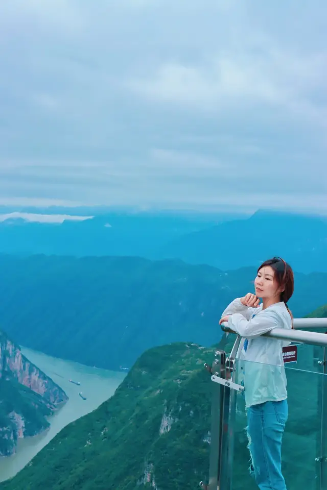 Wushan in Chongqing is a very low-key place