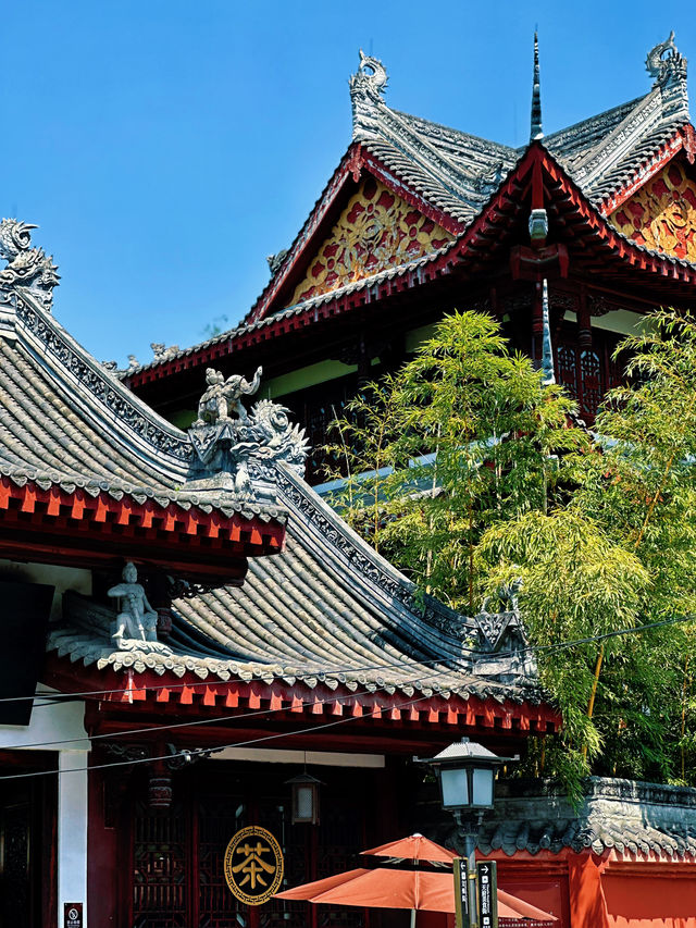 假期到成都去文殊坊感受慢生活 假期到成都去文殊坊感受慢生活