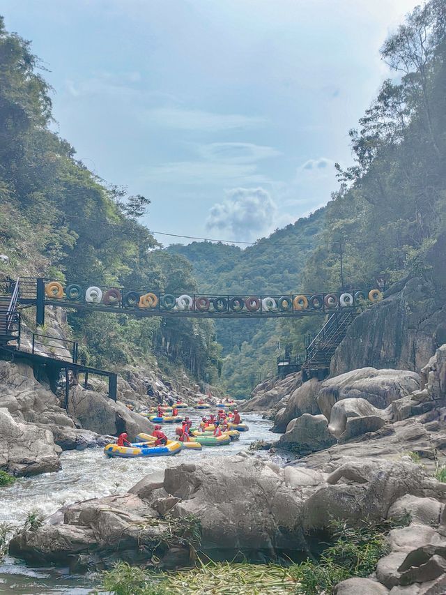 小小五指山紅峽谷漂流，拿下！！！（附攻略