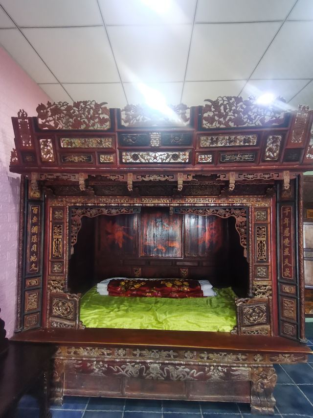 馬嵬驛民俗坊之展示館：南床北炕