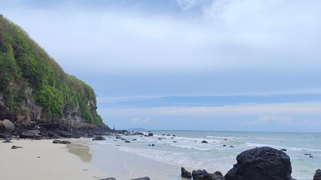 涠洲島是海邊小島
