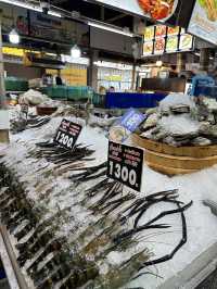 泰國曼谷必去海鮮市場！🦐🦀