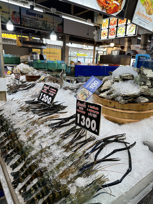 泰國曼谷必去海鮮市場！🦐🦀