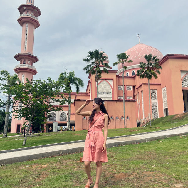 코타키나발루 시티투어 필수코스 사진스팟 사바 주립대학교 UMS 핑크 모스크🕌
