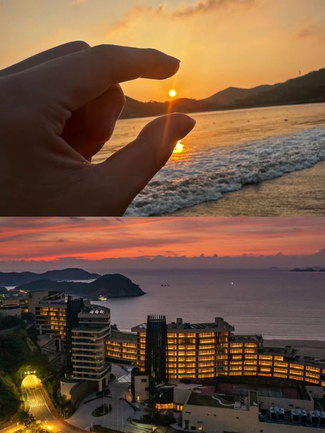 寧波小三亞，躺看海上日出，親子遊的天花板。