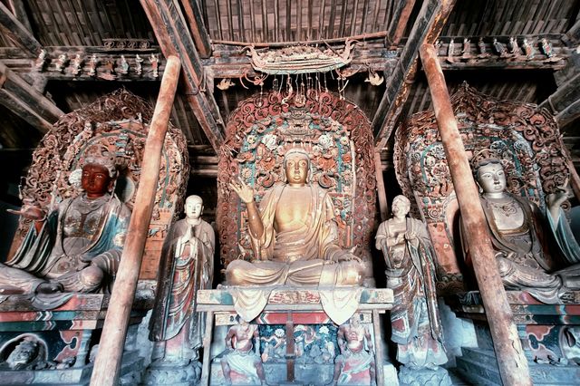 五台山泉打卡定襄洪福寺。