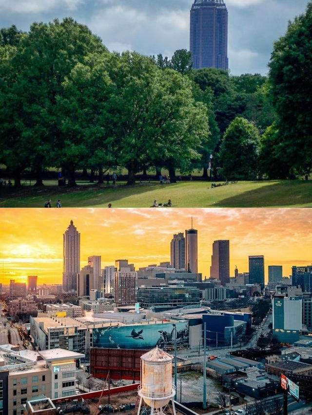 亞特蘭大位於 Georgia 州，是美國東南部最大的城市。